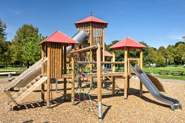 Playground Mulching Service in Fayetteville