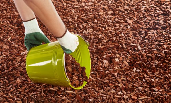 Wood Chip Landscaping in Fayetteville