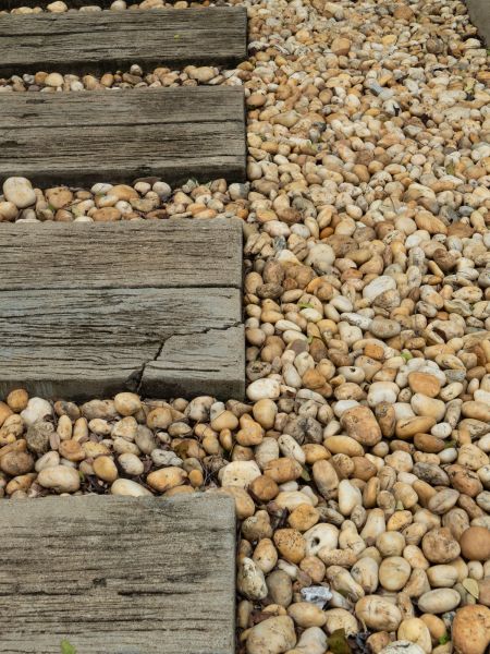 Pea Rock Installation in Fayetteville